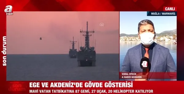 Türkiye'den Akdeniz'de gövde gösterisi! Dünyaya tatbikat dersi - 1