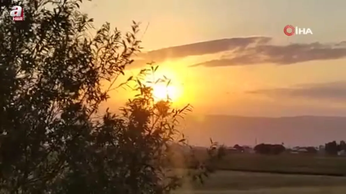 Ardahan’da gün doğumu mest etti