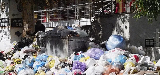 Buca'da çöp yığınları vatandaşı isyan ettirdi: Nefes alamıyoruz