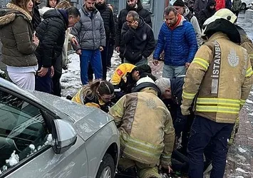 Sarıyer'de acı olay! Kontrolden çıktı 1 kişiyi ezdi
