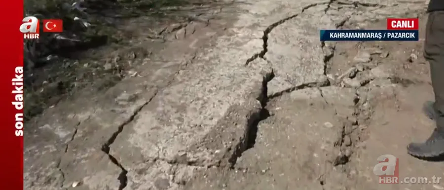 Görenler hayrete düştü! DEPREMİN merkez üssü Kahramanmaraş Pazarcık'ta ÇARPICI manzara... A Haber muhabiri: Meslek hayatımda ilk kez... 3