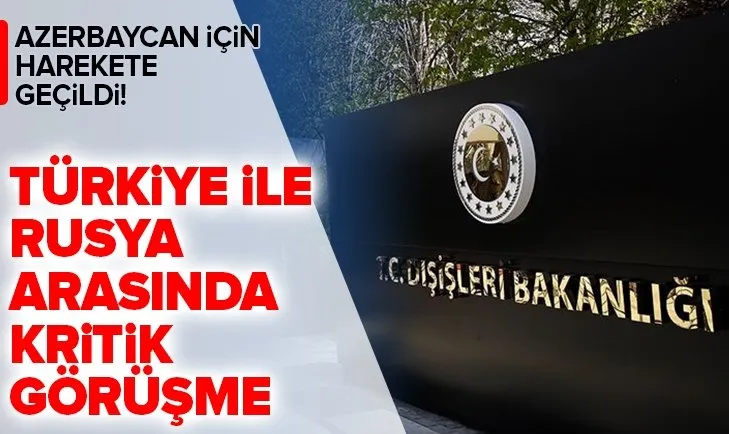 Son dakika: Türkiye ile Rusya arasında kritik görüşme!