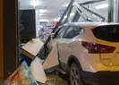 Fren yerine gaza bastı markete daldı