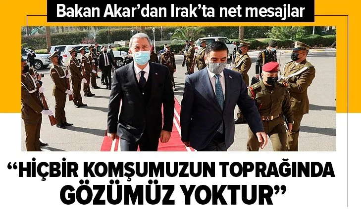 Son dakika | Milli Savunma Bakanı Hulusi Akar’dan net mesaj: Hiçbir komşumuzun toprağında gözümüz yoktur