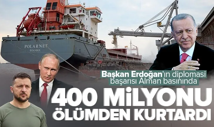 Alman Bild Gazetesi’nden Başkan Recep Tayyip Erdoğan’a övgü: 400 milyon insanı ölümden kurtardı