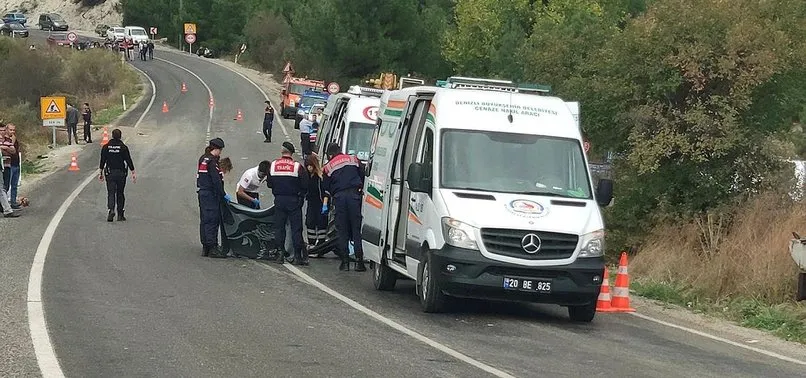 Denizli'de feci kaza: 3 ölü