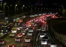 56 saatlik kısıtlama sonrası trafik yoğunluğu