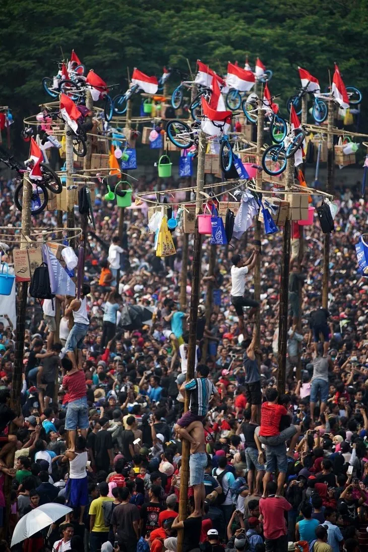 Endonezya’da Bağımsızlık Günü kutlamaları yapıldı