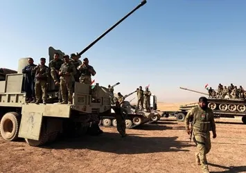 Irak güçleri Dicle Nehri'nde