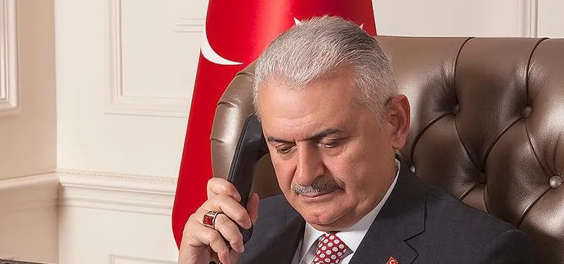 Başbakan Yıldırım'dan taziye telefonu