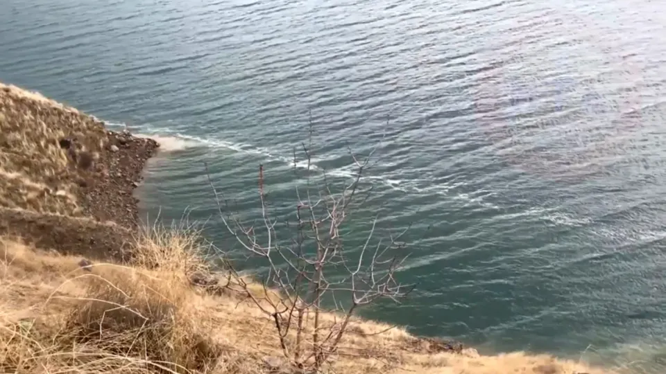 Elazığ depreminin yüzey kırığı Karakaya Baraj Gölü’nde görüldü