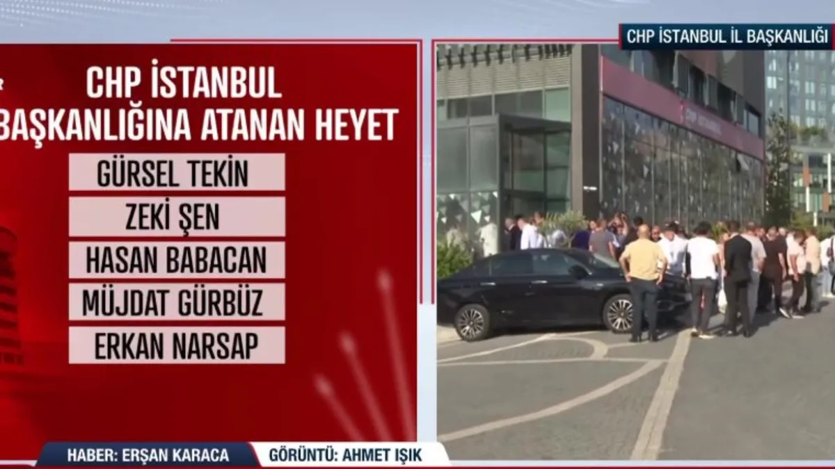 CHP İstanbul İl yönetimi görevden alındı!