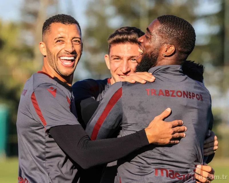 Trabzonspor'un yeni transferi Kouassi ilk idmanında 7