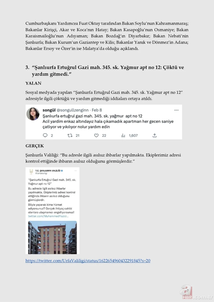 Asrın felaketinde halkın acısına acı kattılar! İşte muhalefet ile kalemşorlarının yalanları ve gerçekler 5