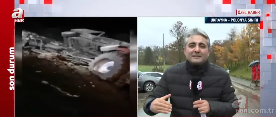 DÜNYANIN GÖZÜNÜ ÇEVİRDİĞİ NOKTA! A Haber Polonya - Ukrayna sınırında 1