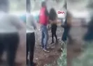 Ormanda genç kıza işkence Skandal görüntüler