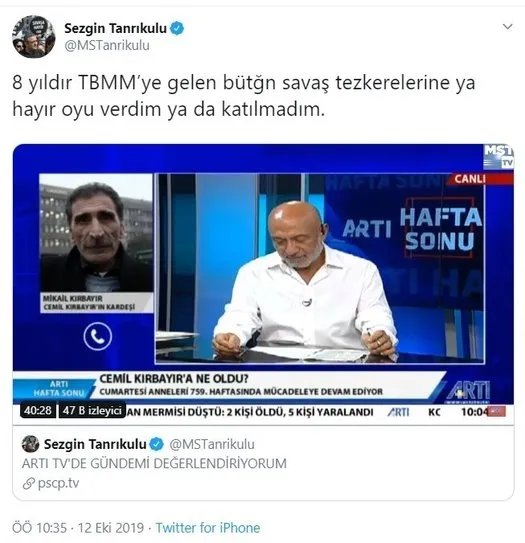 CHP'li Tanrıkulu'dan terör örgütüne destek - 2