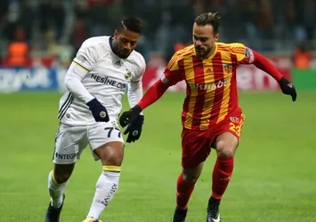 Fenerbahçe, Kayserispor karşısında dağıldı