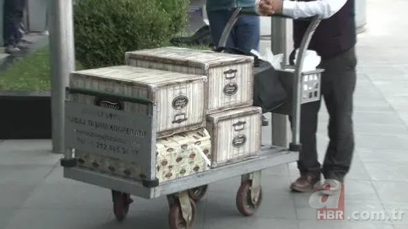 Suudi başsavcı kuruyemiş kolileriyle İstanbul'dan ayrıldı 8