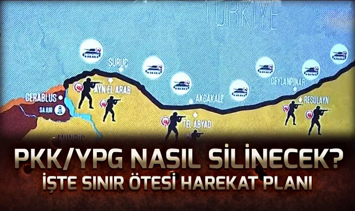 YPG Fıratın doğusundan nasıl silinecek? İşte harekat planı