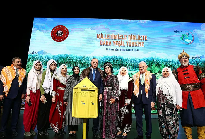 Cumhurbaşkanı Erdoğan: PTT ile 23 milyon aileye kara çam tohumu göndereceğiz - 1