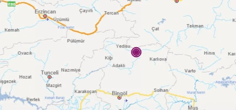 Son Dakika Bingol De Korkutan Deprem