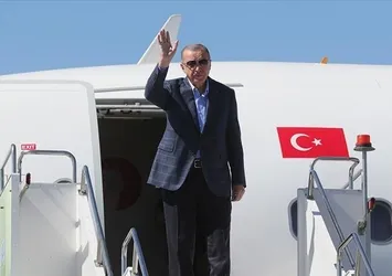 Başkan Erdoğan Azerbaycan'dan ayrıldı