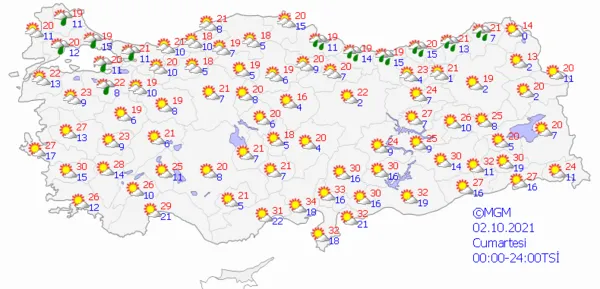1632842888824.png Meteoroloji 5 günlük hava tahmin raporunu son dakika olarak paylaştı! Sağanak yağış geliyor! İstanbul Ankara İzmir'de bu hafta hava durumu nasıl olacak? - 6