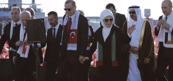 Emine Erdoğan’dan Büyük Filistin Mitingi paylaşımı