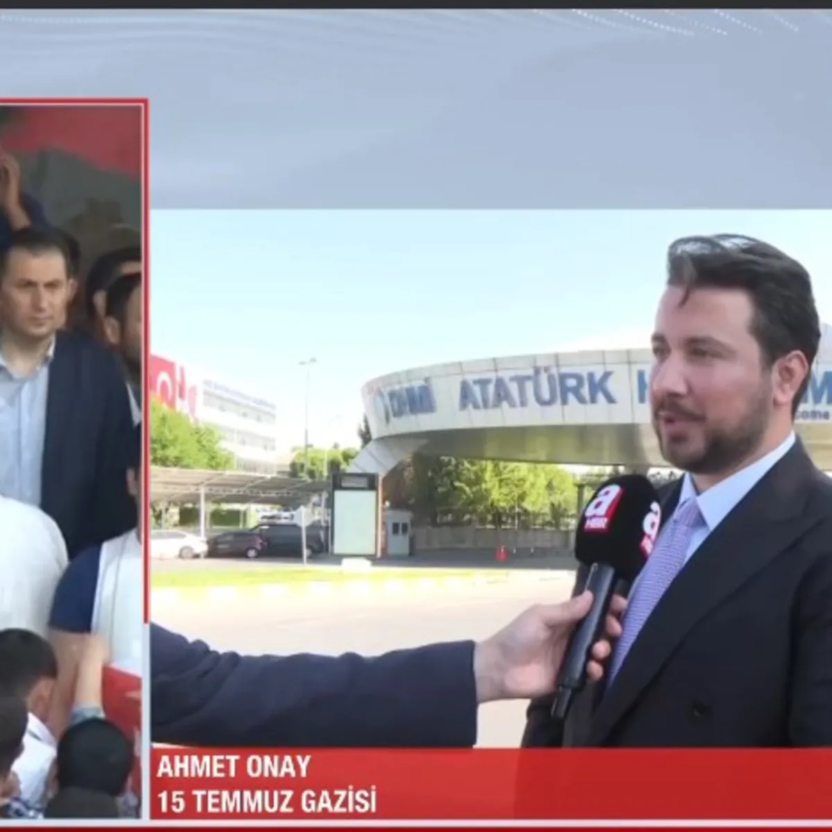 15 Temmuz Gazisi Ahmet Onay A Haber'e konuştu: "Cumhurbaşkanımızın emriyle son nefesimize kadar mücadele edeceğiz