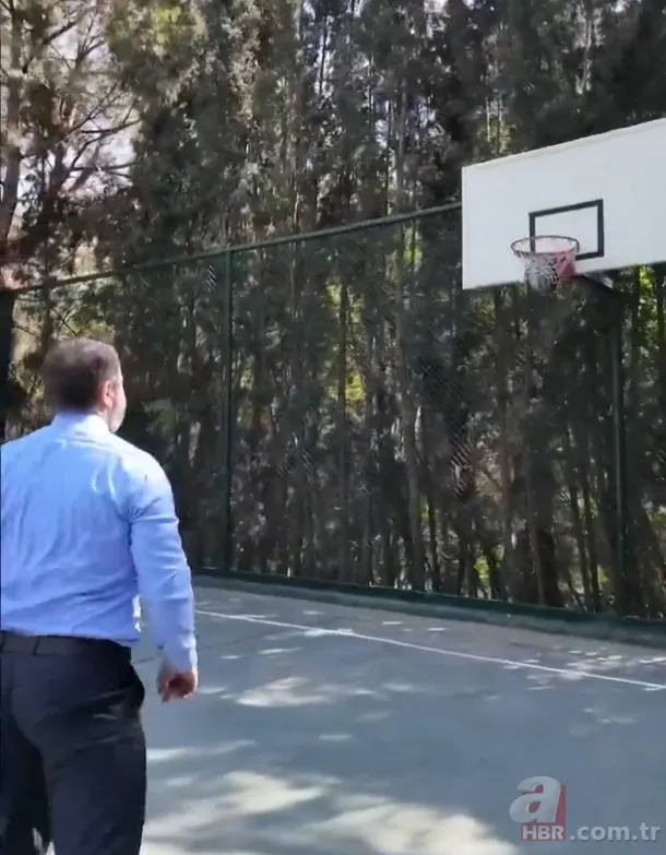 Suriye lideri Şara CENTCOM Komutanı Cooper ile basketbol oynadı 11