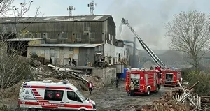 Tuzla’da fabrika yangını!