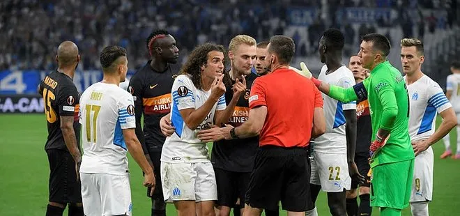 Marsilya-Galatasaray maçında hakemin penaltı kararına VAR engeli