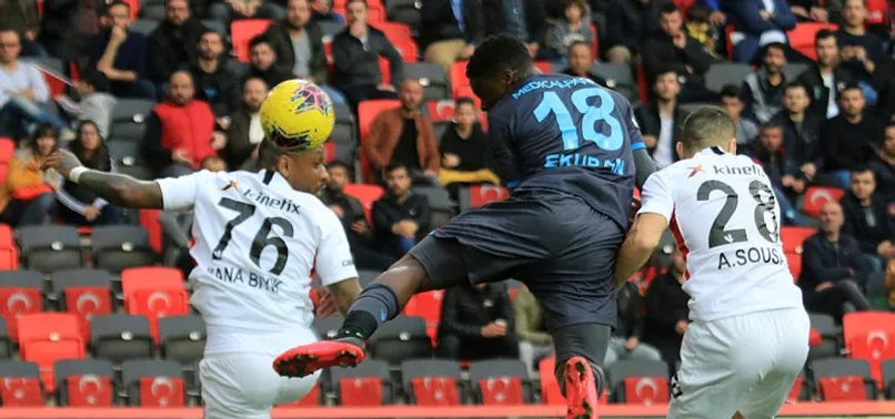 Gaziantep FK: 1 - Trabzonspor: 1 MAÇ SONUCU