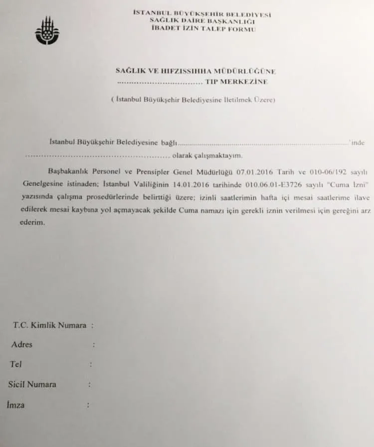 Son dakika: CHP'li İBB yönetimi Cuma namazına giden personelini fişlemeye başladı - 2