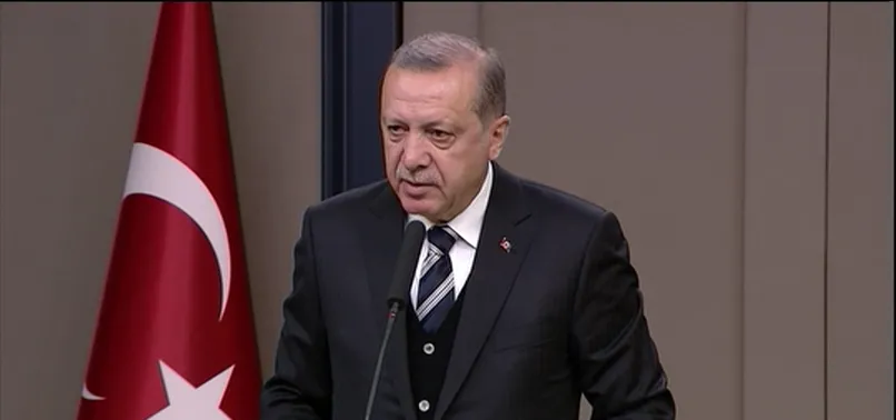 Erdoğan: ABD ziyareti virgül değil, nokta mesafesinde