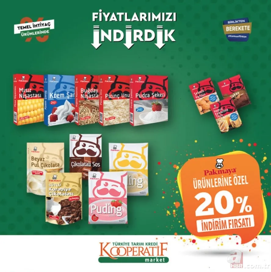Böyle indirim görülmedi! TARIM KREDİ MARKET AKTÜEL ÜRÜNLER | ÇAY, TOZ ŞEKER, YAĞ fiyatlarında büyük kampanya başladı! 16