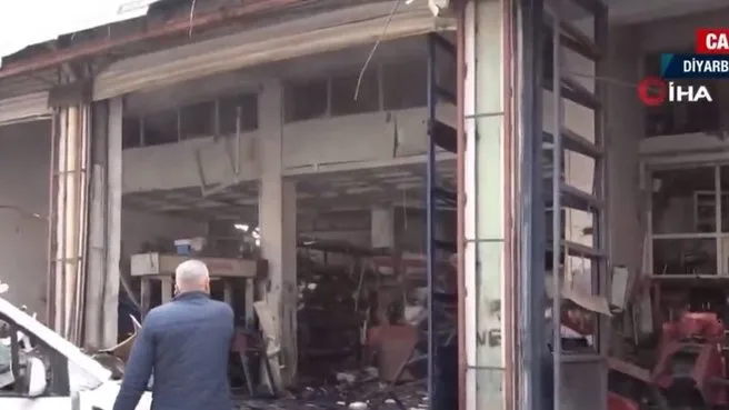 Son dakika: Diyarbakır Sanayi Sitesi'nde patlama! Çok sayıda ekip sevk edildi