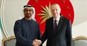 Erdoğan BAE Devlet Başkanı ile görüştü