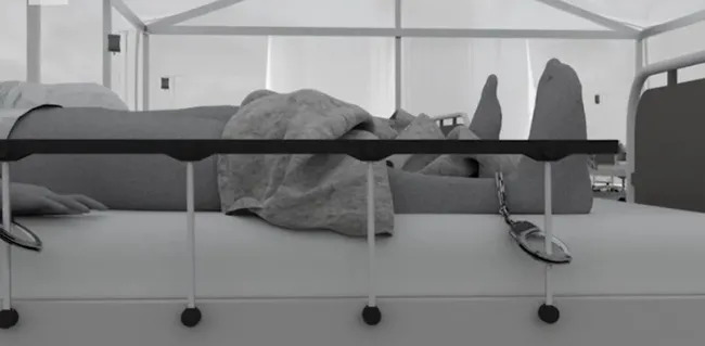 İsrail’in işkence görüntüleri ifşa oldu! Gazze’den getirilen mahkumları çıplak şekilde yatağa bağlıyorlar