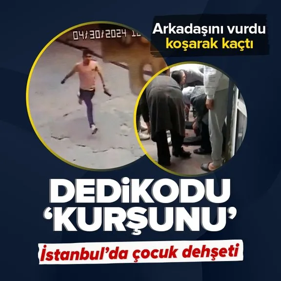 Beyoğlu’nda dedikodu kurşunu! 16 yaşındaki çocuk arkadaşını vurdu böyle kaçtı