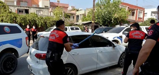 Adana’da araçta yan koltuktaki silahla uyuyan şahıs polisi alarma geçirdi