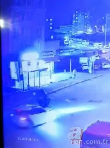 Maltepe’de otomobil ile motosiklet kafa kafaya çarpıştı: 1 yaralı - Kaza anı güvenlik kamerasına yansıdı