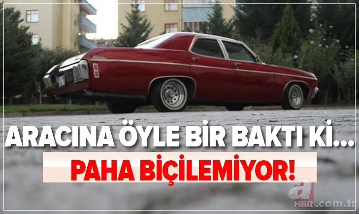 Paha biçilemiyor! 1970 model hurda aracı öyle bir hale getirdi ki! 6 silindir... 1