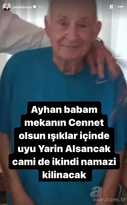 Petek Dinçöz acı haberle yıkıldı! "Sensizlik çok zor" 3