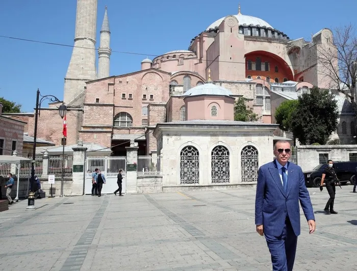 Son dakika: Başkan Erdoğan 2. kez Ayasofya Camii'sinde! Cuma namazı sonrası flaş açıklamalar - 1
