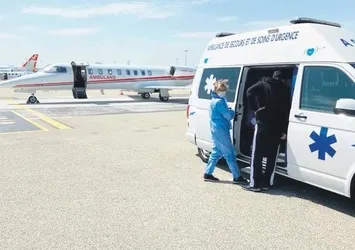Fransa'da ölüme terk edilmişti! Türkiye'ye hava ambulansıyla getirildi