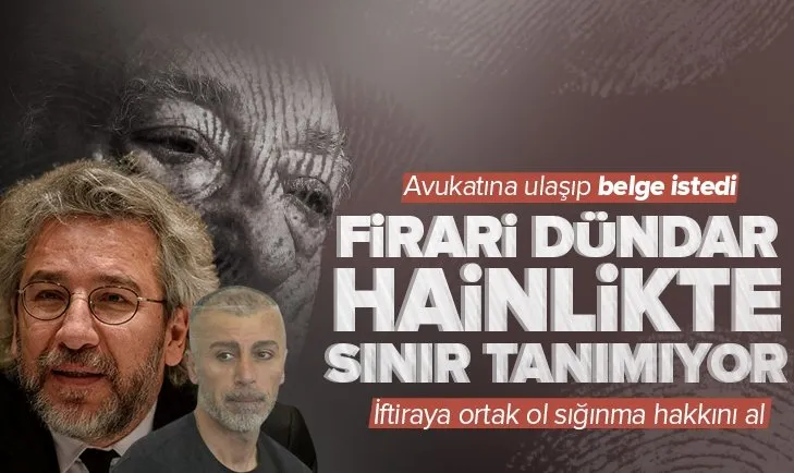 Firari Can Dündar hainlikte sınır tanımıyor! İftiraya ortak ol sığınma hakkını al
