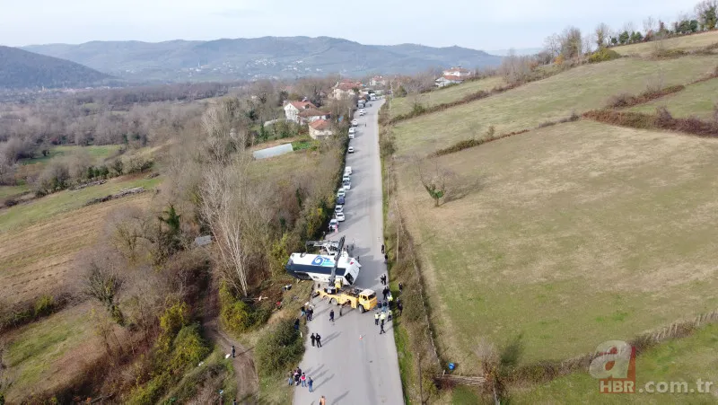 Bartın'da yolcu otobüsü devrildi! Çok sayıda yaralı var 18