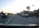 Araca çarptı tarladan kaçmaya çalıştı
